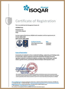 OHSAS 18001:2007 – introduced in 2013 OHSAS 18001:2007 – uveden 2013